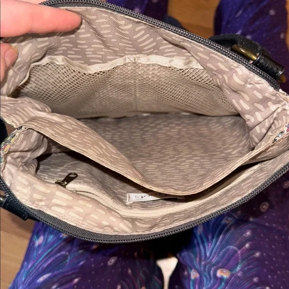 EUC Sakroots Eco Twill Multicolor Patterned crossbody Bag - Picture 8 of 14